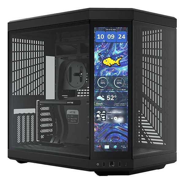 Hyte y70 touch infinite 14.9″ black - Image 1