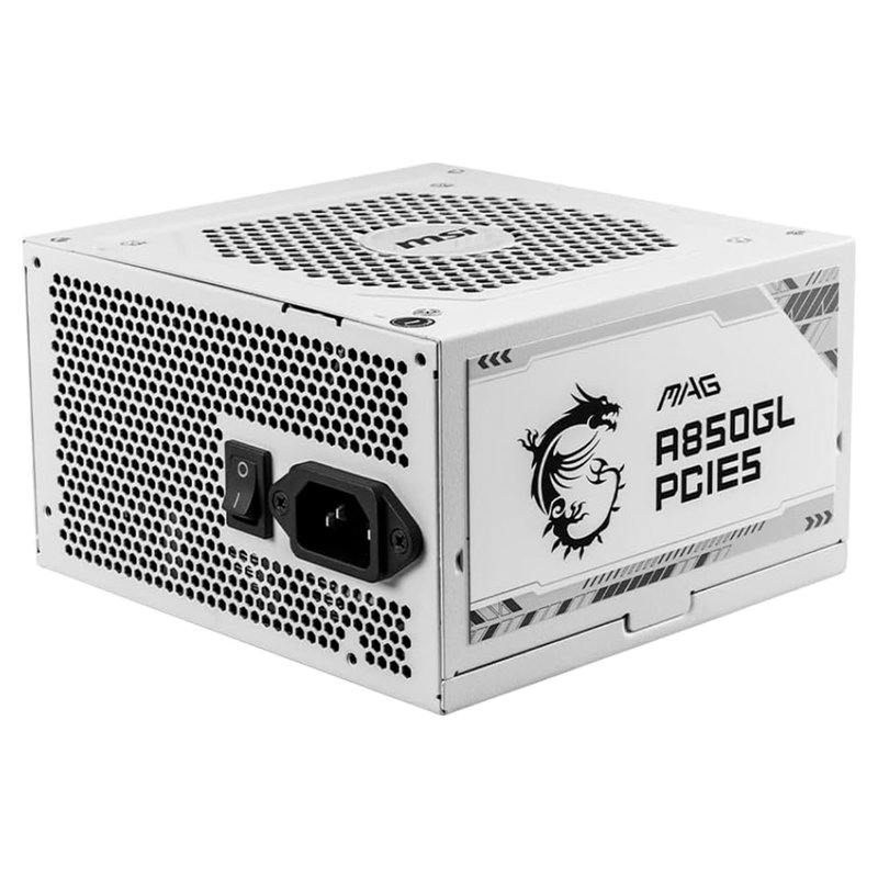 Msi mag a850gl pcie5 white 850W 80+ GOLD