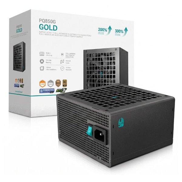 Deepcool pq850g black 850W 80+ GOLD