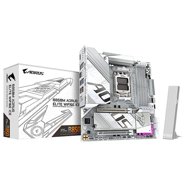 Gigabyte b850m aorus elite ice