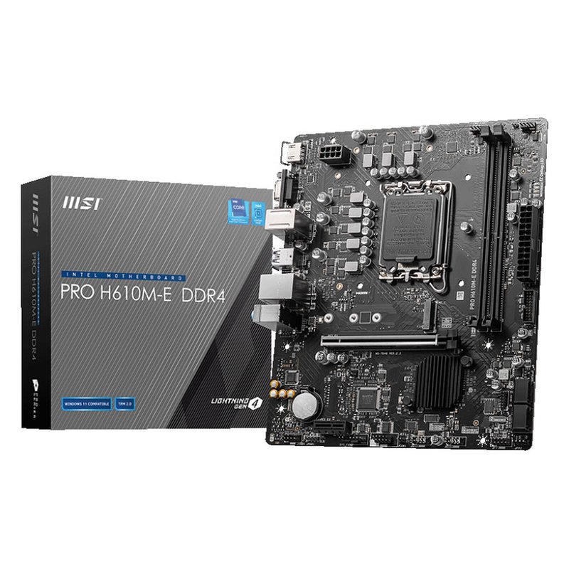Msi pro h610m-e