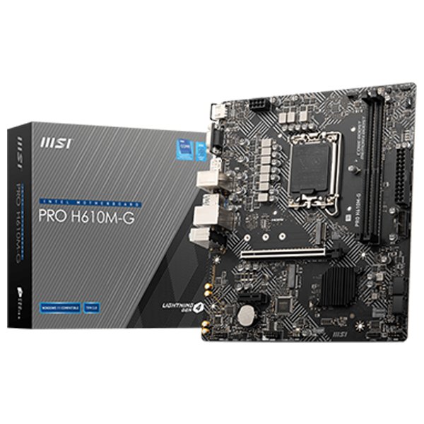 Msi pro h610m-g