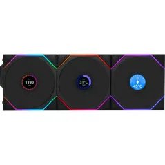 Lian Li uni fan tl lcd 120 wireless - 3-pack