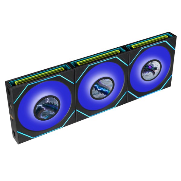 Lian Li uni fan sl-inf lcd flex reverse 120 3-pack