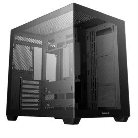 Deepcool cg530 4f ouvert black and green - Image 1