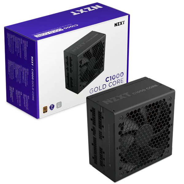 Nzxt c1000 core atx 3.1 black 1000W 80+ GOLD