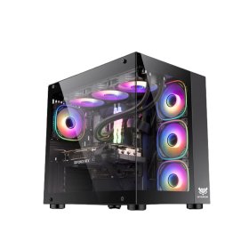 Hybrok titan evo 7 fans argb black