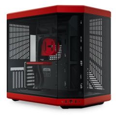 Hyte y70 black and red