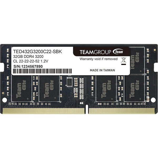 TeamGroup Elite 32GB DDR4 3200MHz CL22 SODIMM