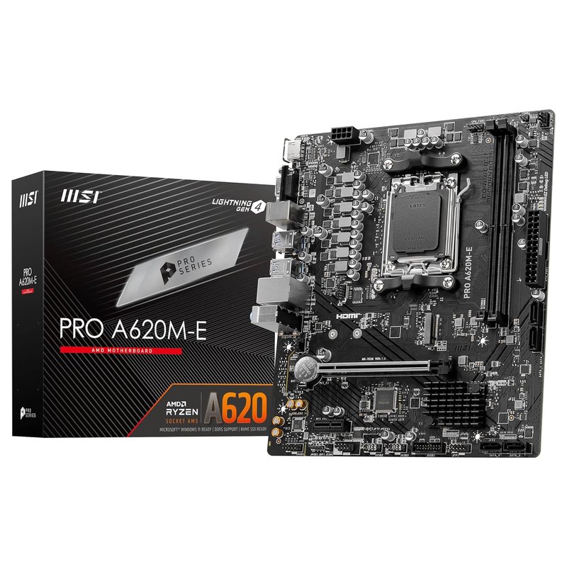 Msi pro a620m-e