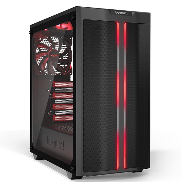 Be quiet ! pure base 500dx black and red - Image 1