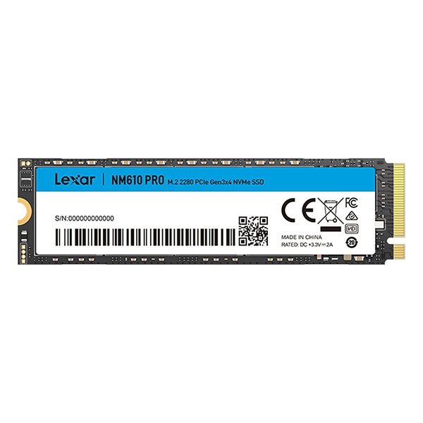 Lexar nm610 pro 500GB SSD NVME