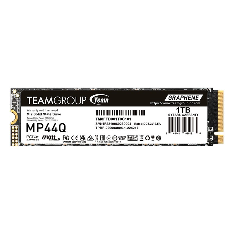 Teamgroup mp44q 1TB SSD NVME